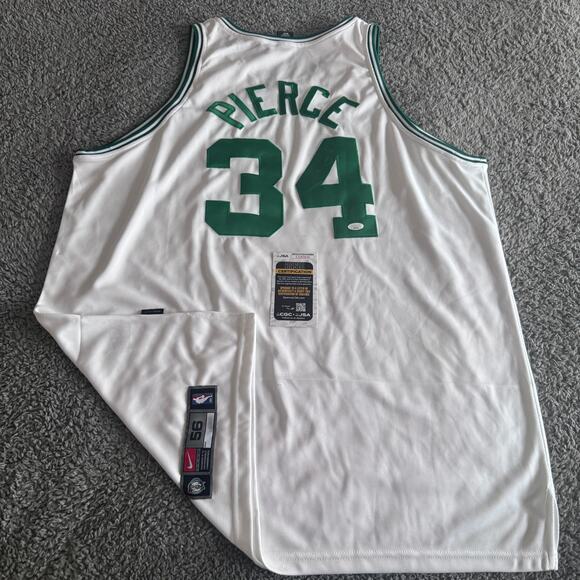 Autographed 2000-04 Nike Authentic Paul Pierce NBA Boston Celtics Jersey JSA COA - Picture 1 of 16